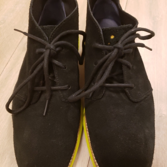 Cole Hann Suede Black Boots - Picture 9 of 13